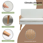 Beige Blanco Sofá