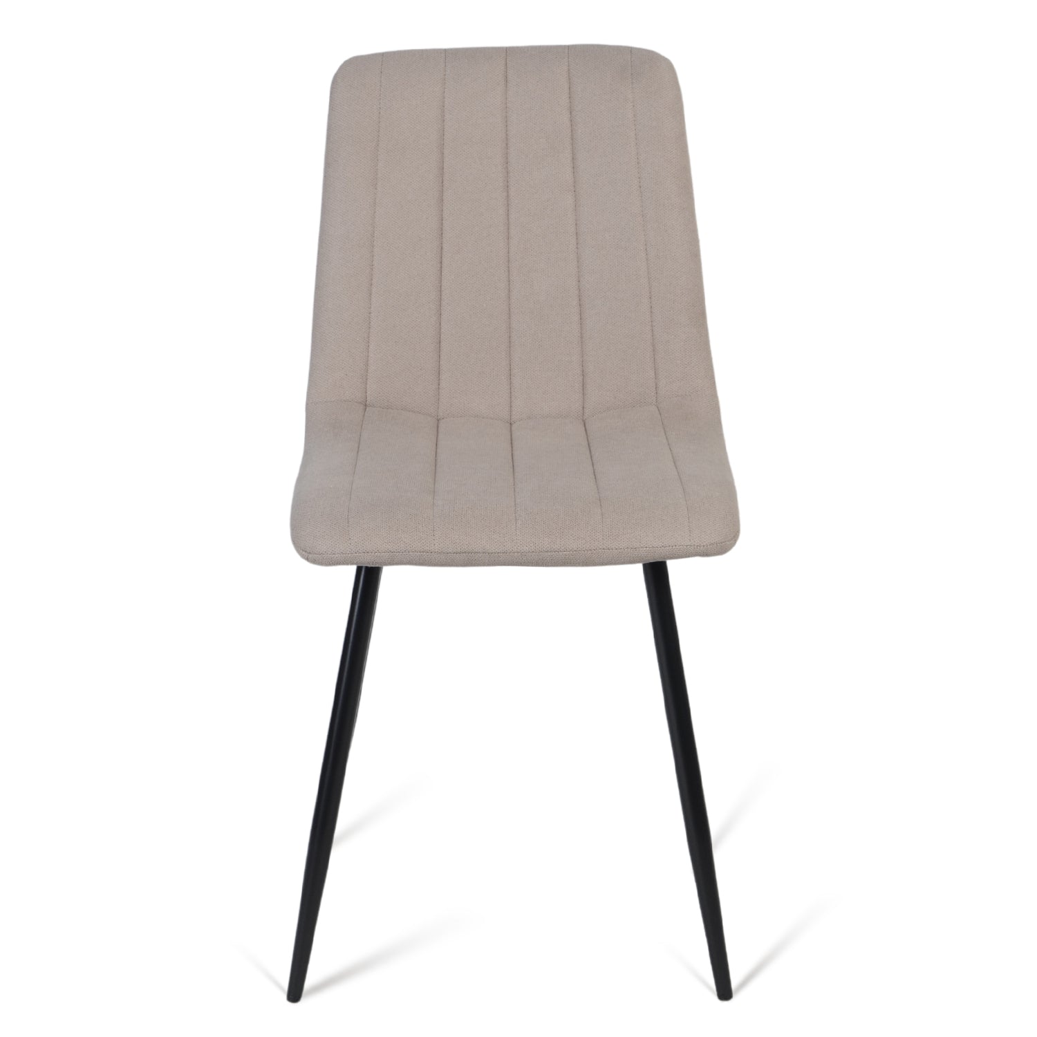Juego de 4 Sillas para Comedor Beige