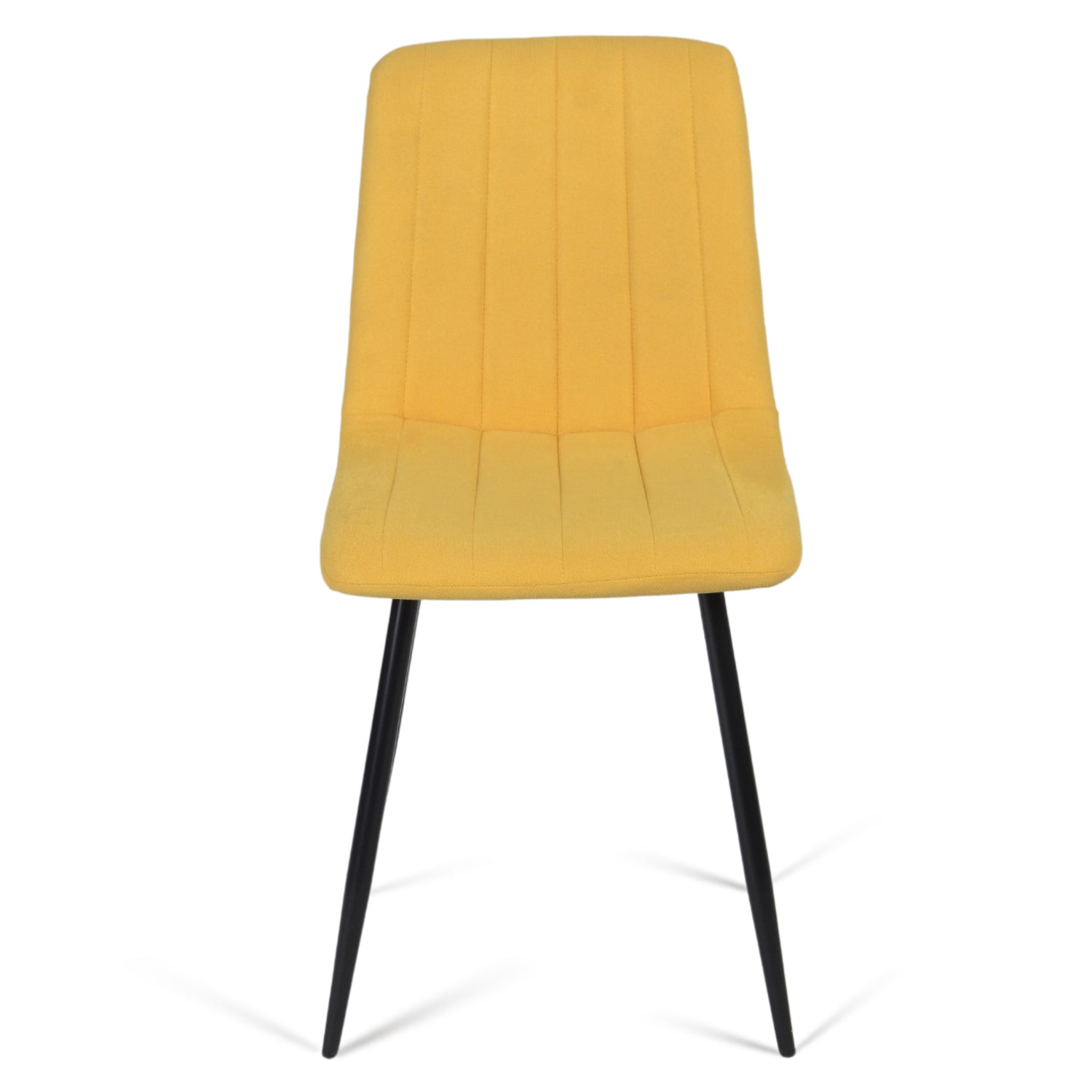 Juego de 4 Sillas para Comedor Amarillo