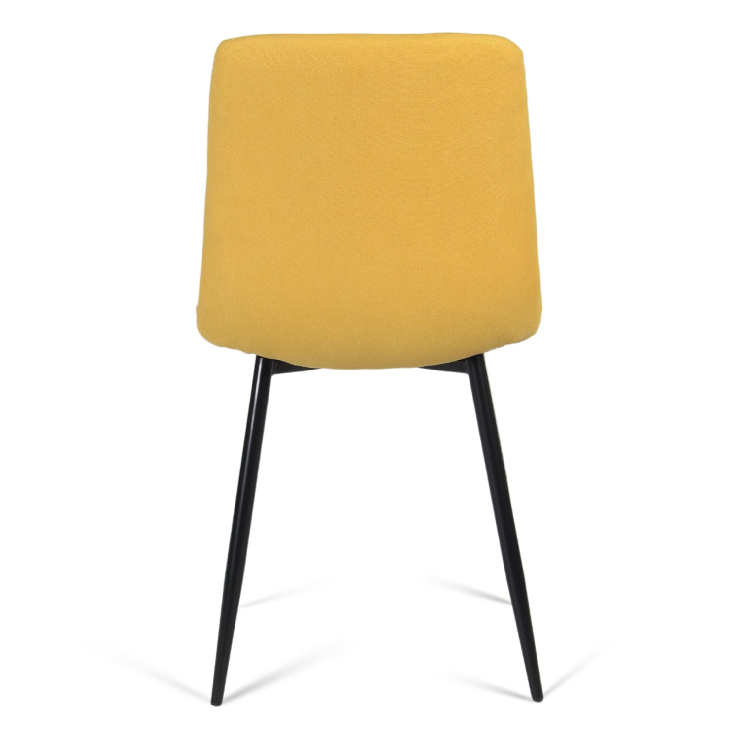 Juego de 4 Sillas para Comedor Amarillo