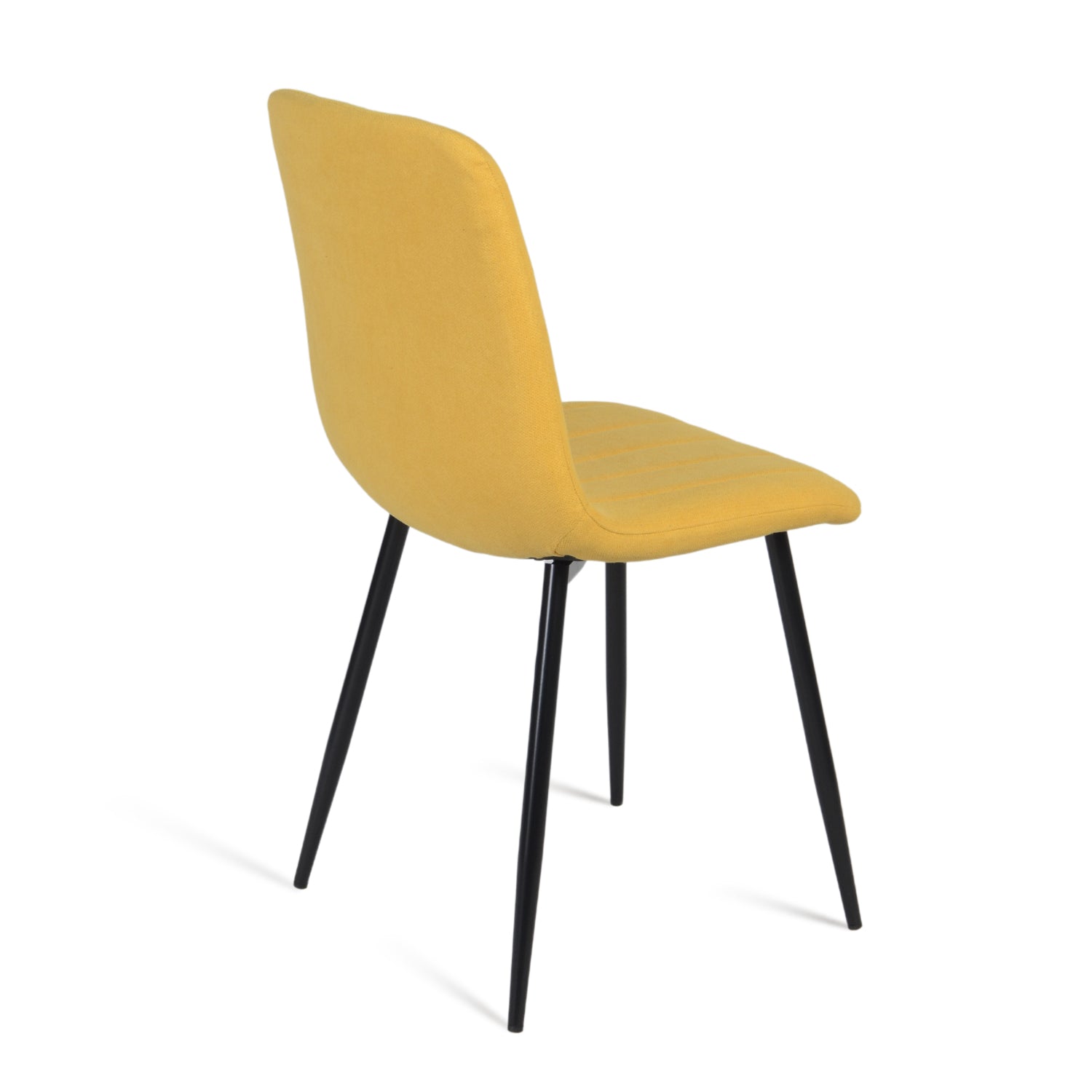 Juego de 4 Sillas para Comedor Amarillo