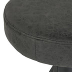 Conjunto de Mesa y Sillas de Bar Redondas Modernas (Negro)
