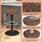 Conjunto de Mesa y Sillas de Bar Redondas Retro (Vintage)