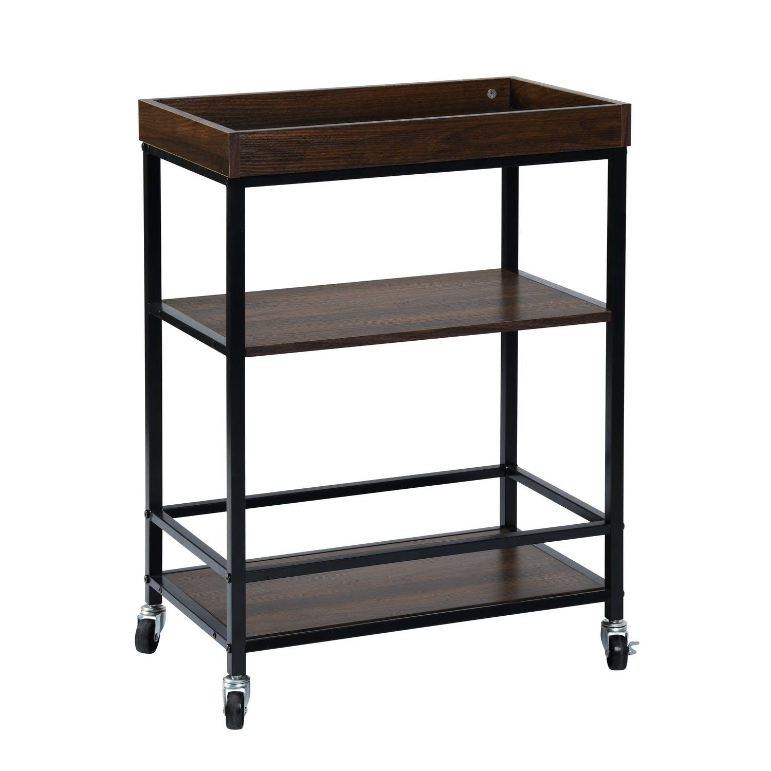 Marrón Carrito de Cocina