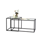 Cristal mesa de centro