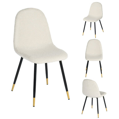 Blanco Silla de Comedor