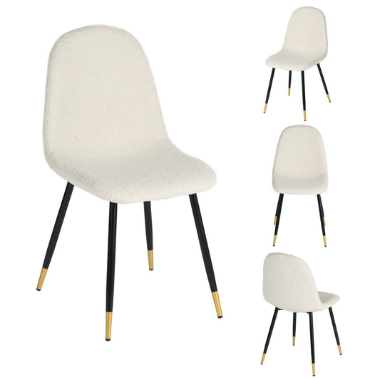 Blanco Silla de Comedor