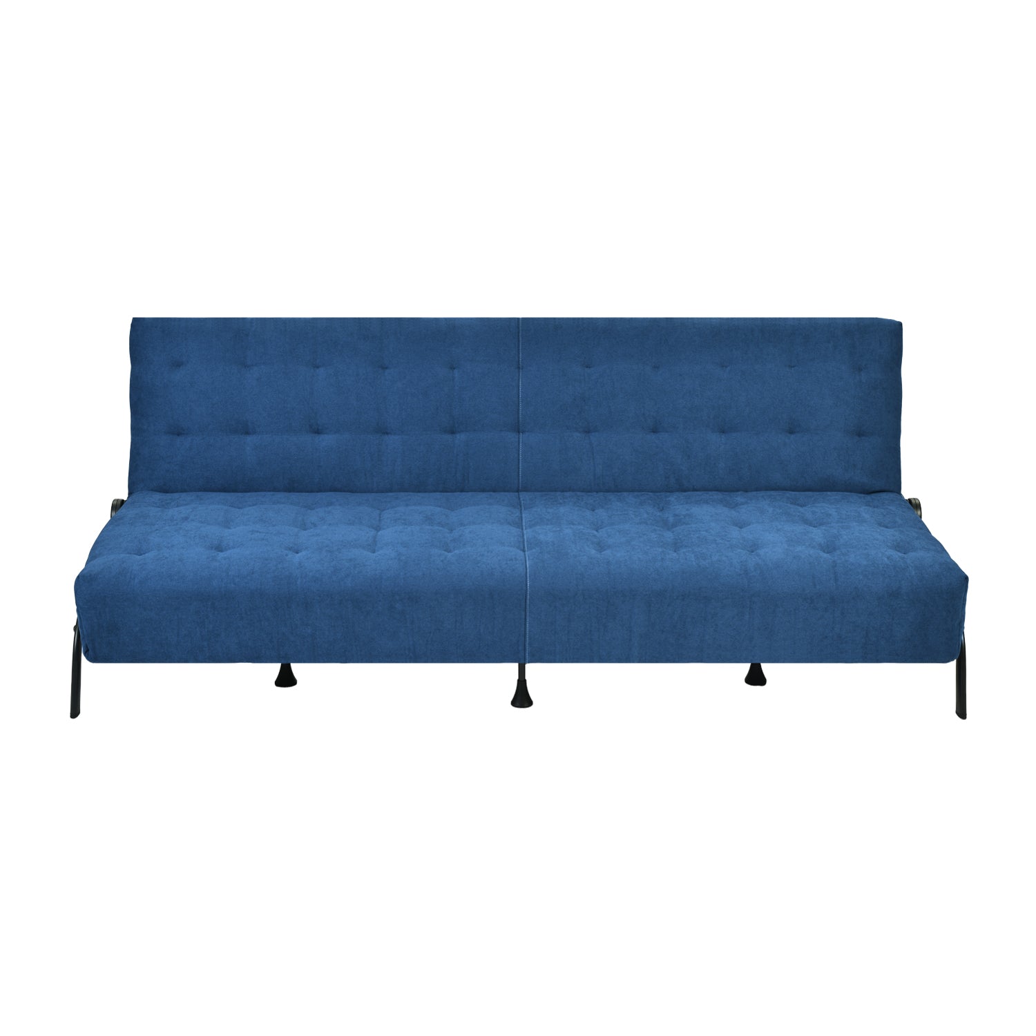 Sofá Cama Moderno con Muelles (Azul)