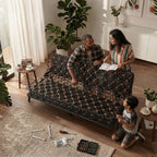 Sofá Cama Moderno con Muelles (Gris)