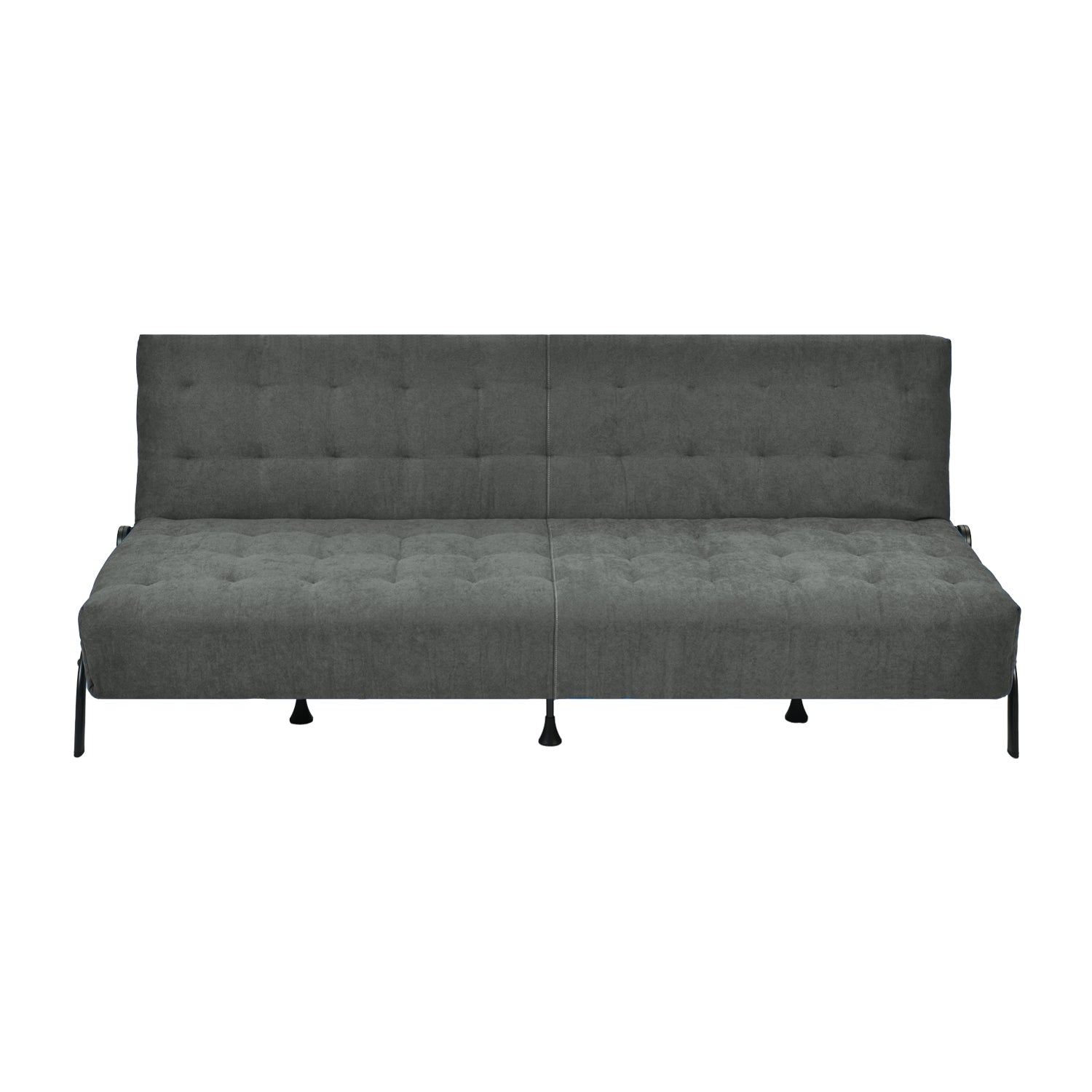 Sofá Cama Moderno con Muelles (Gris)