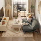 Sofá Cama Moderno con Muelles (Gris)