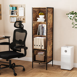 Armario de Almacenamiento Retro de Cuatro Niveles (Vintage)