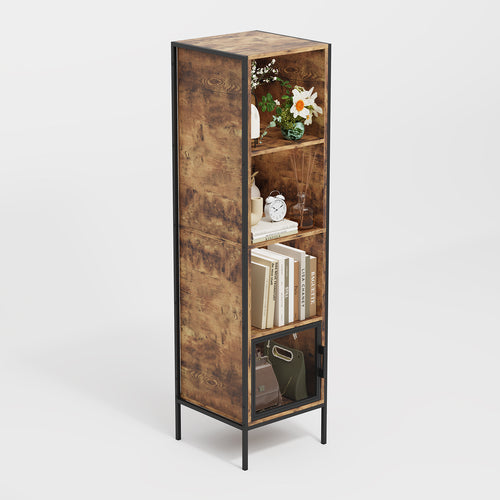 Armario de Almacenamiento Retro de Cuatro Niveles (Vintage)