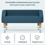 Sofá Recto Minimalista para Mascotas (Azul)