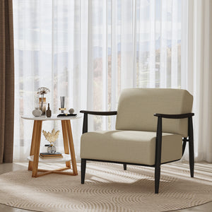 Sillón Individual de Pino Marrón Oscuro Spring