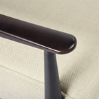 Sillón Individual de Pino Marrón Oscuro Spring