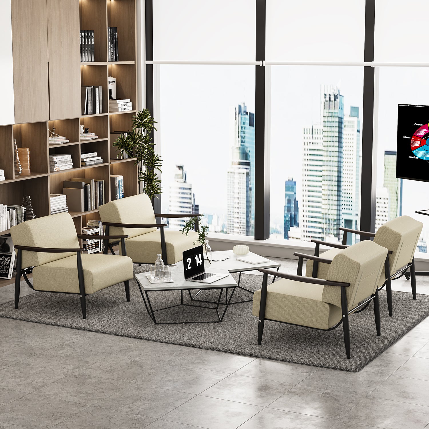 Sillón Individual de Pino Marrón Oscuro Spring