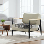 Sillón Individual de Pino Beige Spring