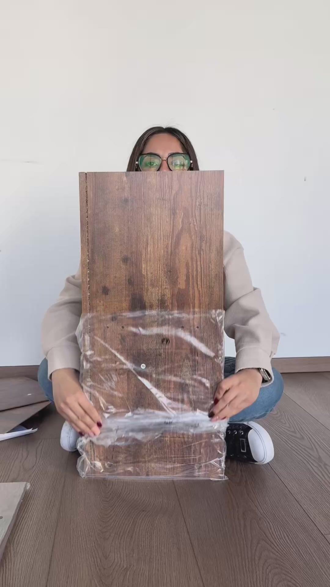 Armario de Almacenamiento Retro de Cuatro Niveles (Vintage)