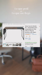 Escritorio de Bolsillo Moderno con Almacenaje 100 X 48 X 74 cm Marrón