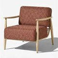 Cyber Homemake ● Sillón de Diseño Moderno con Respaldo de Asiento con Sistema de Muelles (Rosa)