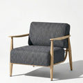 Cyber Homemake ● Sillón de Diseño Moderno con Respaldo de Asiento con Sistema de Muelles (Gris)