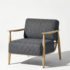 Cyber Homemake ● Sillón de Diseño Moderno con Respaldo de Asiento con Sistema de Muelles (Gris)