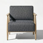 Cyber Homemake ● Sillón de Diseño Moderno con Respaldo de Asiento con Sistema de Muelles (Gris)